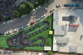 西北地区首座BMX小轮车运动公园落户西安图片