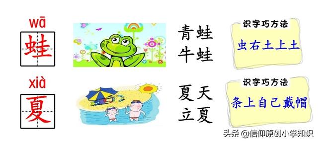 一年级语文生字卡片：偏旁部首、组词造句带笔画——PDF下载打印
