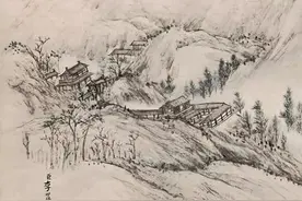 清 李世倬《皋涂精舍图》高清鉴赏图片