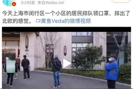 小程序、顺口溜、北欧式排队 上海居村这样配发口罩图片