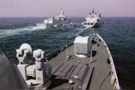 预演阻止美日军事介入？中国两大舰队南北出击，空中力量策应行动图片