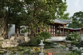 绝美江南园林，大佬又把Lumion当相机玩图片