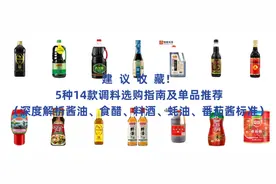 建议收藏！5种14款调料选购指南及单品推荐图片