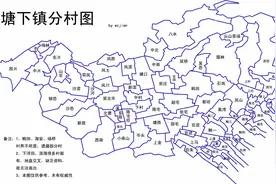 浙江省温州瑞安市塘下镇分村图（截止2018年底）图片