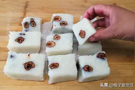 江米糕的家常做法，没有任何添加剂，劲道好吃，食材简单又易学图片