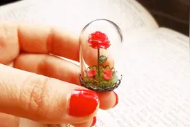 教你做个魔法永生玫瑰花，送给她！视频封面