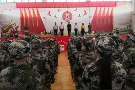 培养良好行为习惯 广安友谊中学（官盛校区）新生开展综合实践活动图片