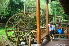 记录下南方的水车，古代劳动人民的黑科技之一图片