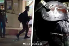 曼谷示威持续！有警察中枪伤势严重，多名示威者被捕图片