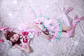 《第五人格》甜心蛋糕cos，会发光的美少女，可爱到百看不腻图片