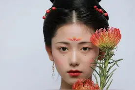 古风美女妆容图片