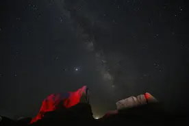 星空与星空延时拍摄记录图片