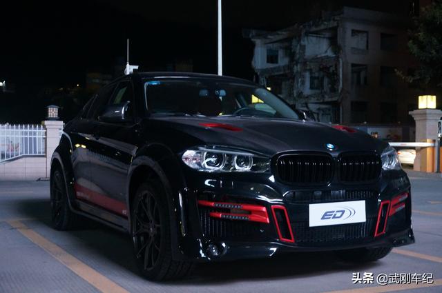 巨舰大炮时代 宝马X6的改装大宽体