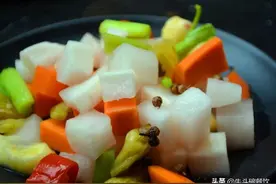 四川跳水泡菜的制作方法图片