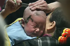 “剃满月头”去秽气、让头发长得更好、宝宝更聪明？当心盲信坑娃图片