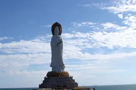 耗费8亿的“南海观音”，曾遭网友质疑浪费钱，现今收获众多好评图片