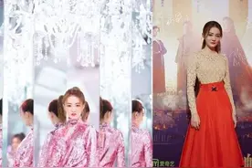 徐璐终于穿对一回，穿蛋糕裙又美又仙，连颖儿这次都被比下去图片