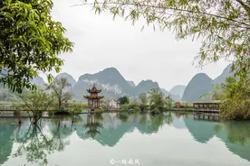 中国南方“最爱国”河流，从广西流入越南，绕了一圈又回到国内图片