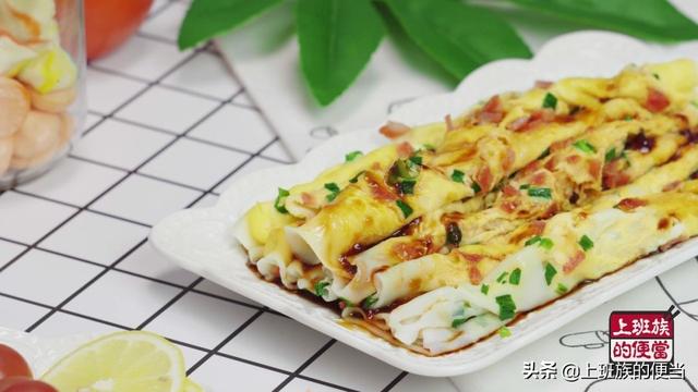 广式肠粉在家自己做，就跟蒸蛋一样简单