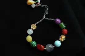 时尚原创多宝手链，夏日手腕间的美丽风情图片