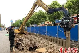 衡阳市蔡伦大道内涝点治理工程有望5月之前完工图片