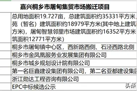 嘉兴桐乡市屠甸集贸市场即将进行搬迁图片