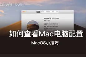 苹果mac电脑配置如何查看图片