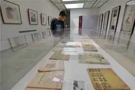 首次展出！叶浅予数百幅速写及80册速写本亮相图片
