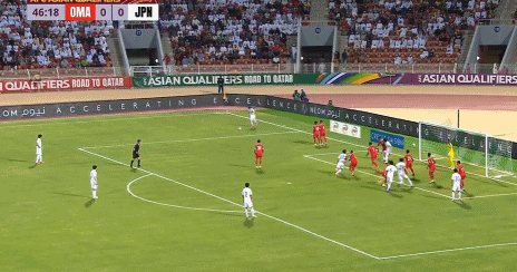 12强赛-日本客场1-0阿曼迎三连胜升至第二 伊东纯也破门下轮战国足