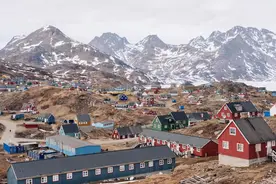 格陵兰在丹麦的官方语言丹麦语的字面意思为“绿色的土地”图片