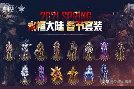 DNF：新春装扮永恒大陆一览！巨龙副本可掉落，免费送给玩家图片