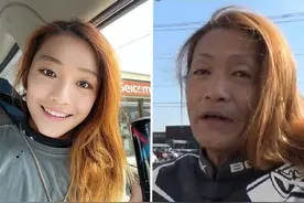 日本美少女摩托车手走红，关掉美颜后男粉美梦幻灭：是50岁大叔图片