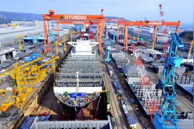 因为中国，韩国造船业的霸主地位要保不住了图片