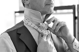 你知道男人为什么要系领带吗？图片