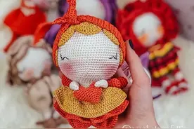 钩针玩偶｜火遍ins的爱心娃娃中文图解来了图片