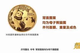 2021版熊猫纪念币来了！最大面额10000元图片