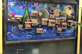 创意美术教室布置，满满的艺术感！让人眼前一亮图片