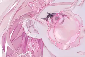 这位画师只画出了妹子的半张脸，却有数不尽的风情图片