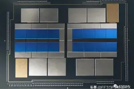 世界最大最复杂的GPU！这颗集成千亿个晶体管的芯片长什么样？图片