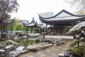 石家庄：初雪遇见“裕”园图片