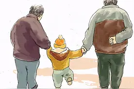 有感于有了孙子当“孙子”图片