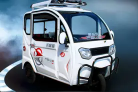 售价4800起，3款电动三轮车，全封闭式，适合冬天，最大续航115km图片