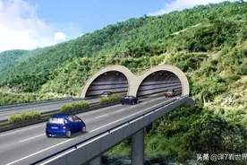 广元至平武高速，首座长隧道-周家山隧道顺利贯通图片