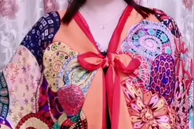 夏天没有衣服穿？长丝巾这样做，时尚又防晒，实用又省钱？图片