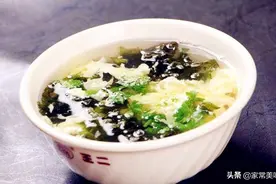 紫菜蛋花汤，紫菜鸡蛋下锅有顺序！记住以下窍门，汤鲜味美蛋花靓图片