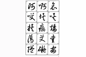 3500字标准草书字帖 珍藏版图片