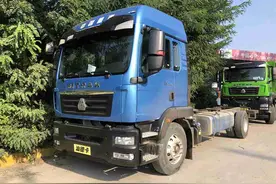 汕德卡6米8载货车来了，名字叫G5，高顶双卧配置高端又实用图片