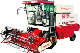 沃得皓龙轮式纵轴流4LZ-8F型谷物联合收获机闪耀登场图片