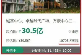 济南法拍房起拍30.5亿，是什么样的房子呢？图片