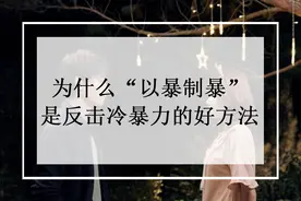 为什么“以暴制暴”是反击冷暴力最好的方法？图片